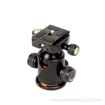 Aluminum 360 degree Swivel Camera Tripod Ball Head